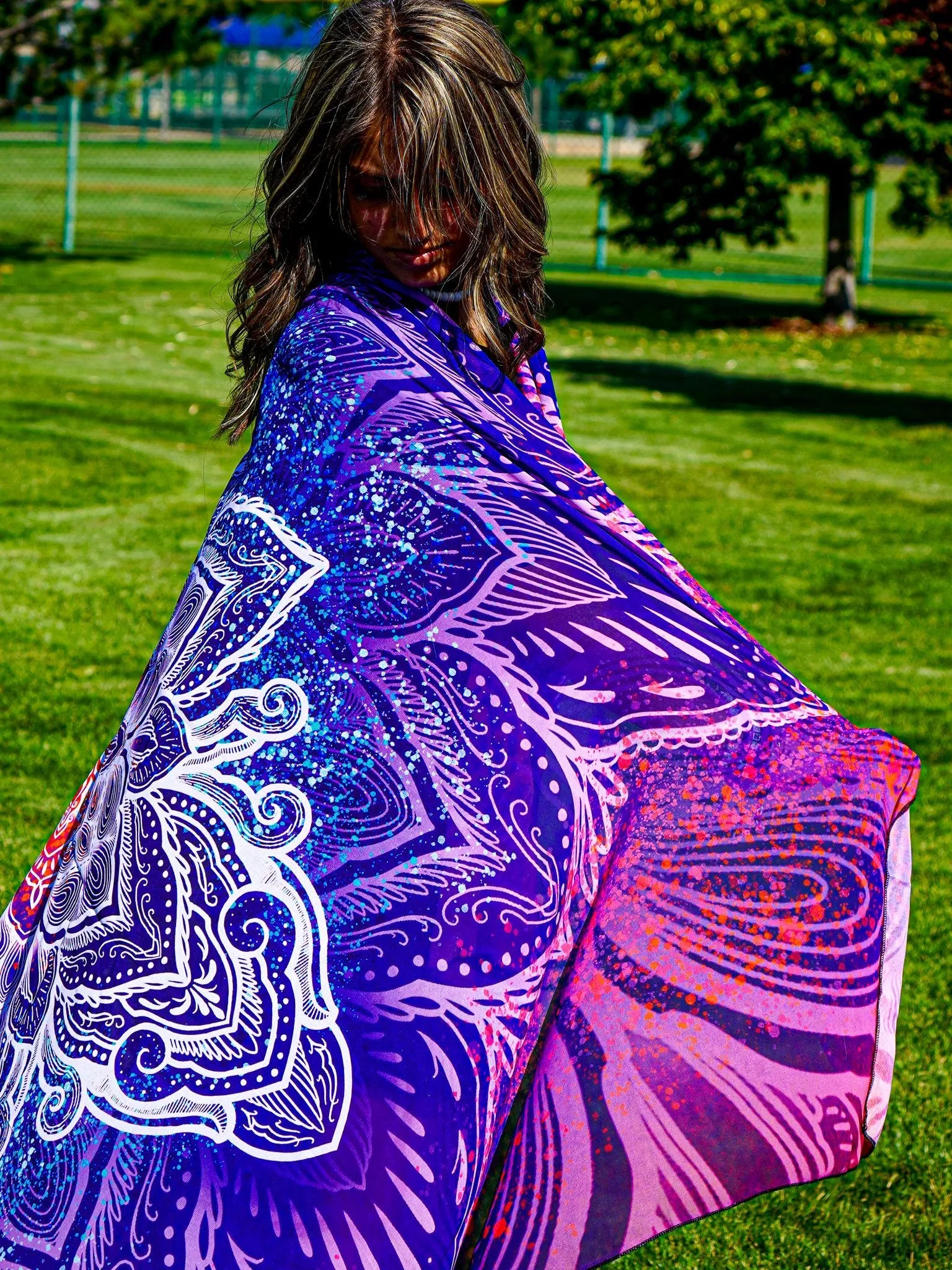 Spark Of Joy Chiffon Sarong