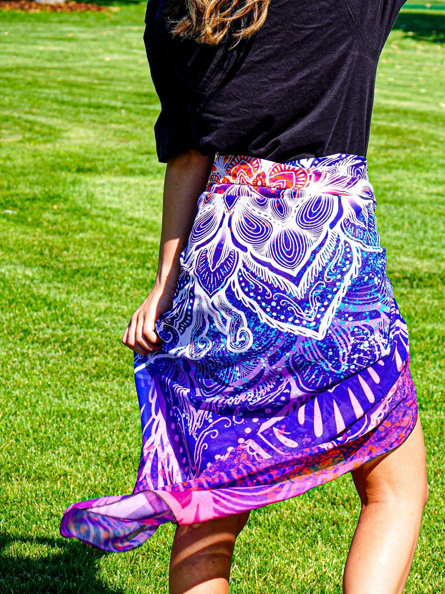 Spark Of Joy Chiffon Sarong