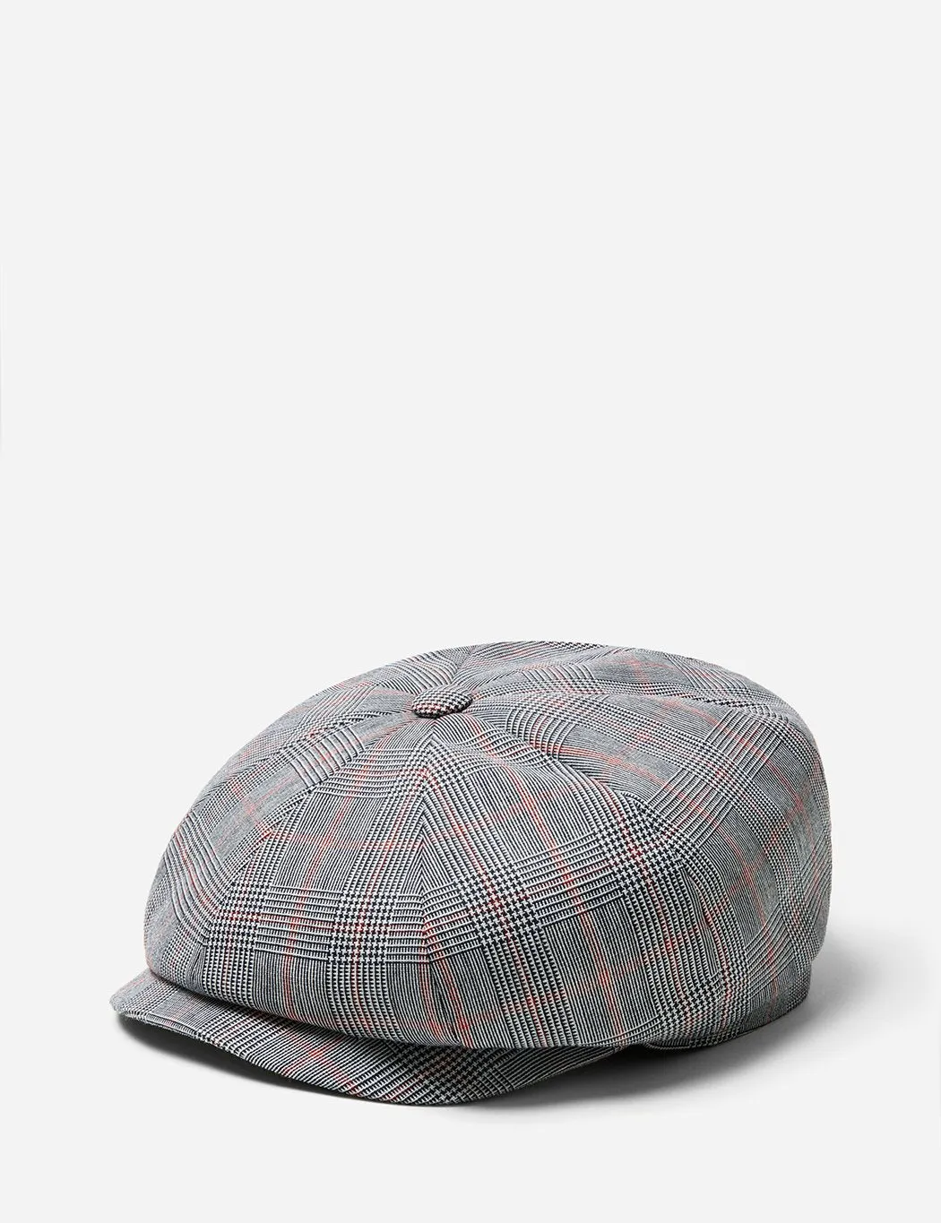 Stetson Hatteras Ballico Newsboy Cap (Wool) - Brown/Blue