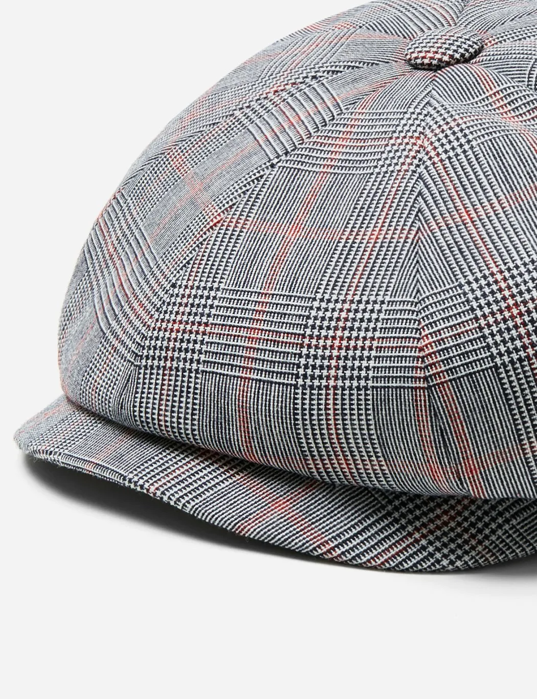 Stetson Hatteras Ballico Newsboy Cap (Wool) - Brown/Blue