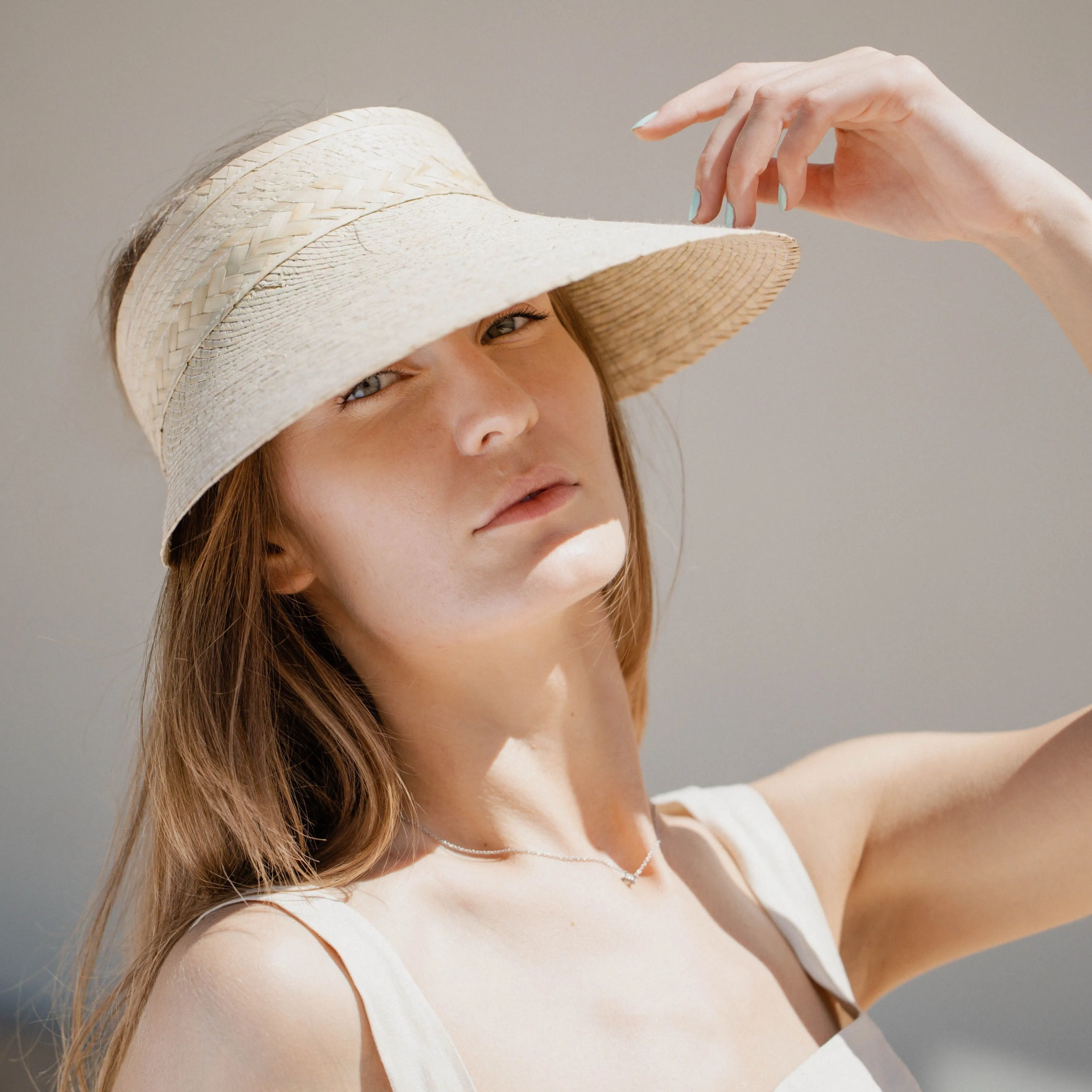 The Sunbleached Oversized Visor