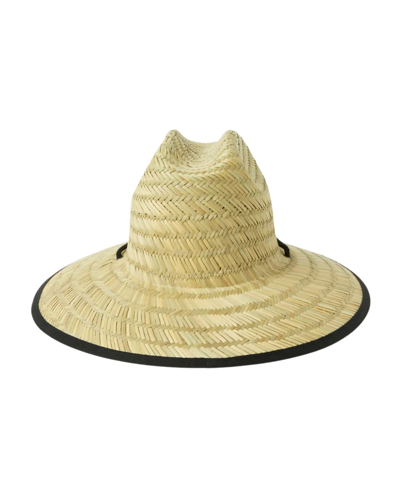 Tides Print Straw Lifeguard Hat