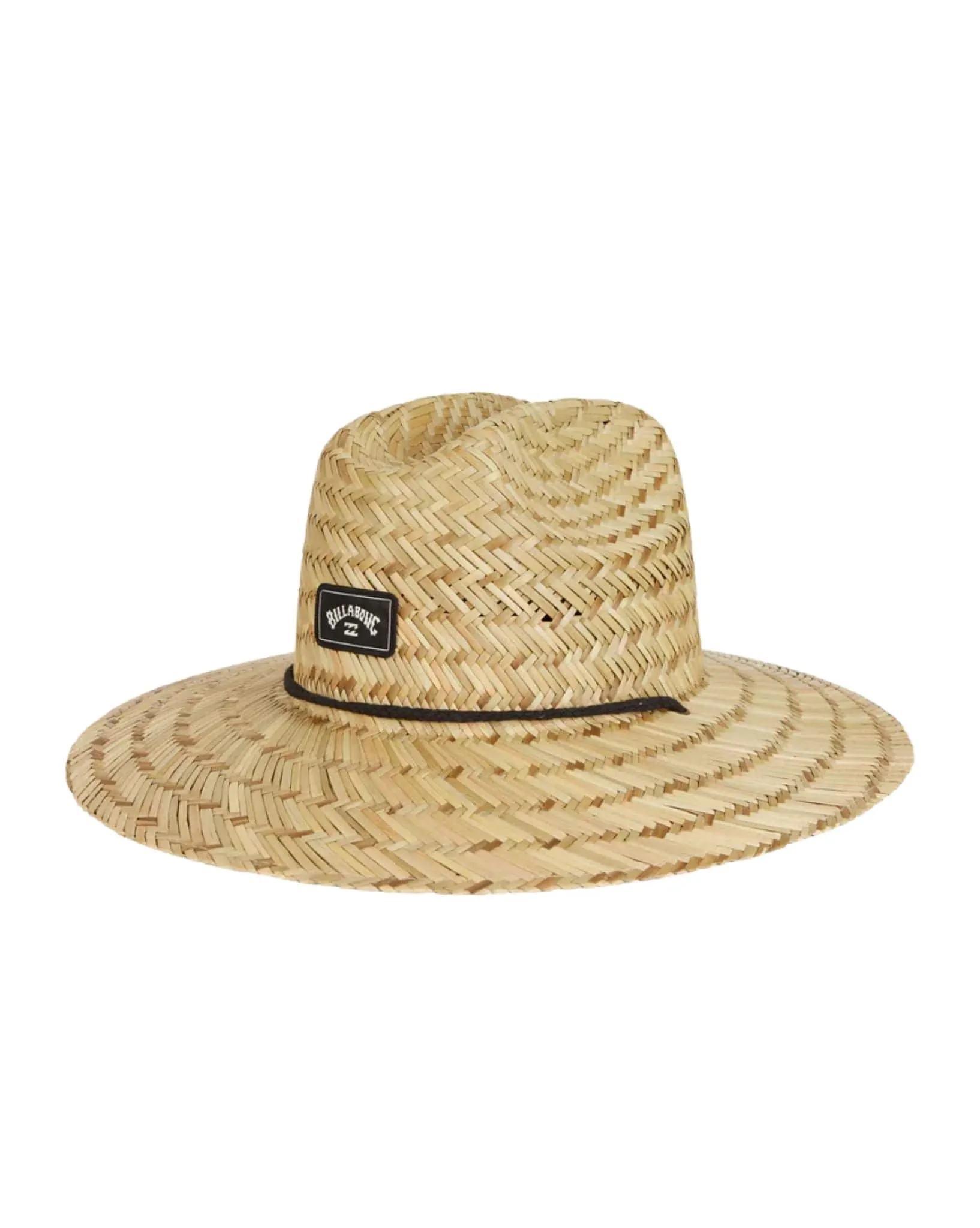 Tides Print Straw Lifeguard Hat