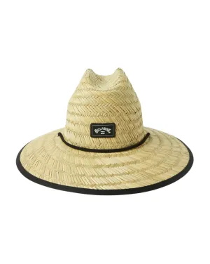 Tides Print Straw Lifeguard Hat