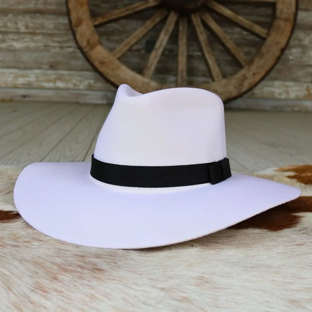 Twister Off-White Felt Rancher Hat